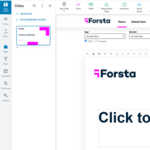 Visualizations – Forsta Demo