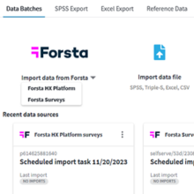 Visualizations – Forsta Demo